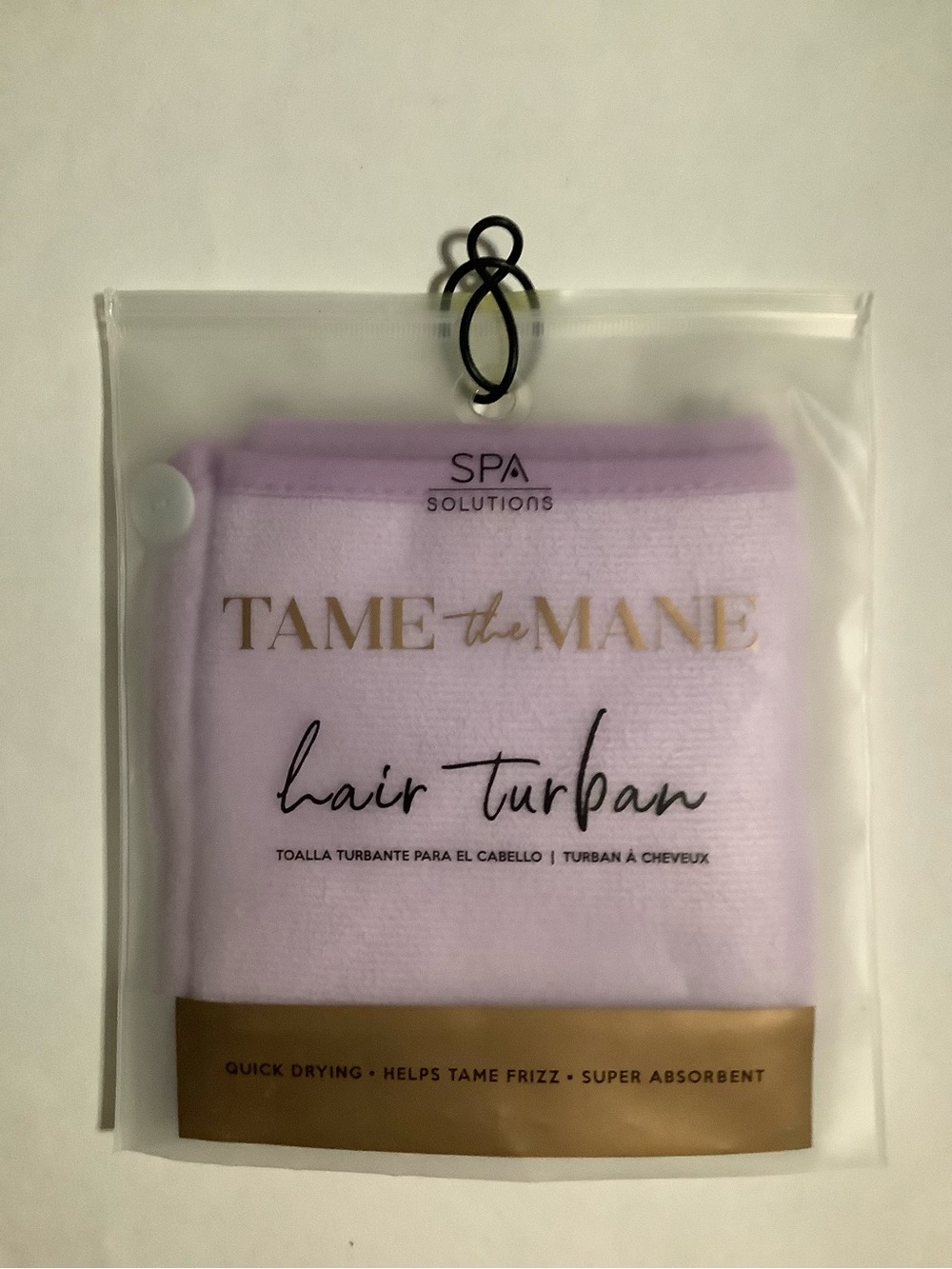 Tame the Mane Lavender Hair Turban